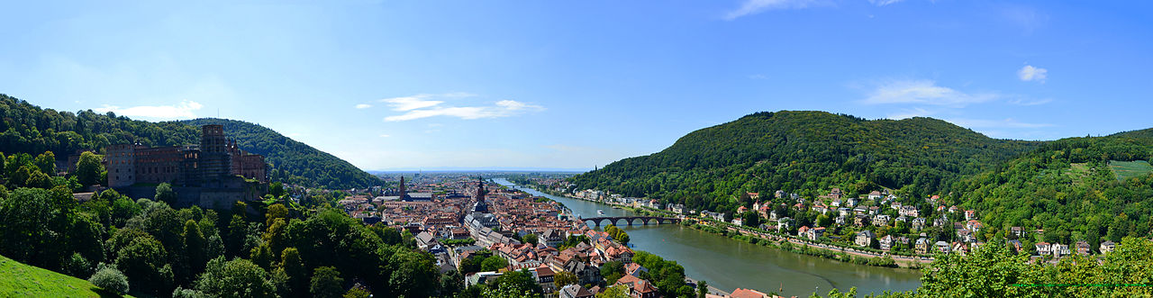 view on Heidelberg